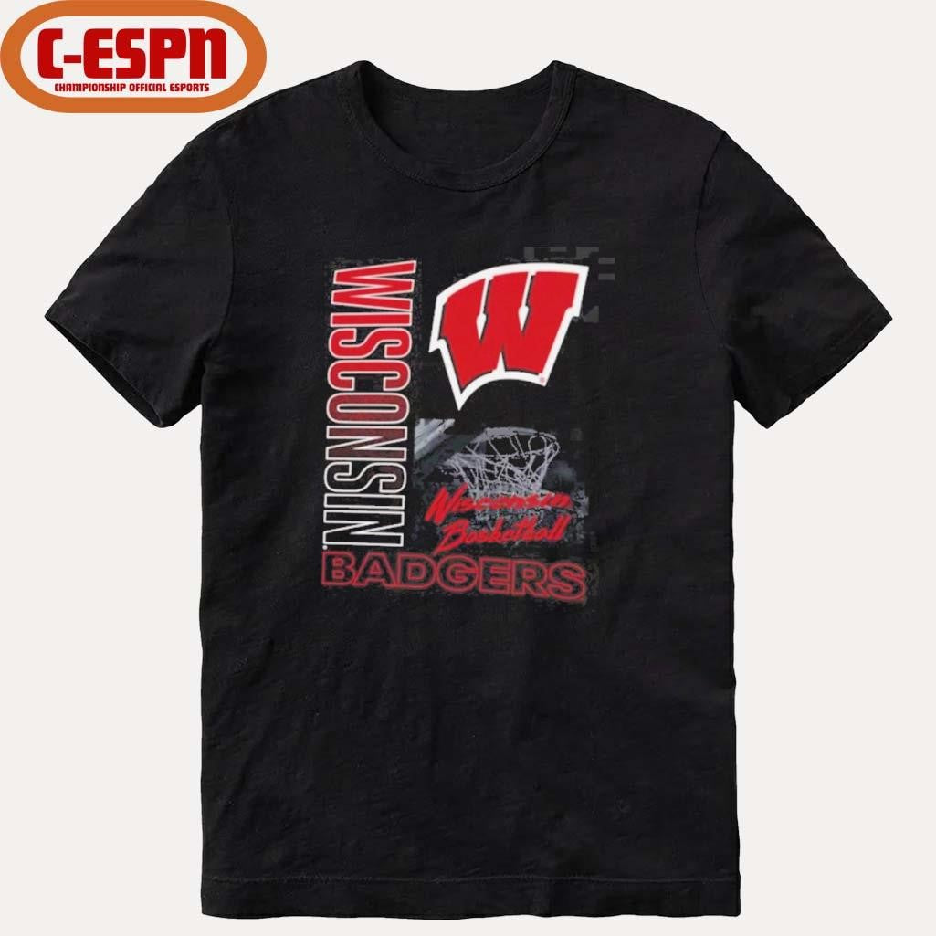 Official Wisconsin Badgers Basketball NCAA Bench T-Shirt