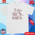 Official Wisconsin Badgers Volleyball Mascot Shirts