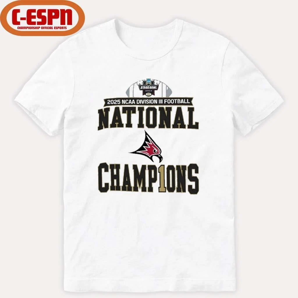 Official Wisconsin-River Falls Falcons National Champions T-Shirt