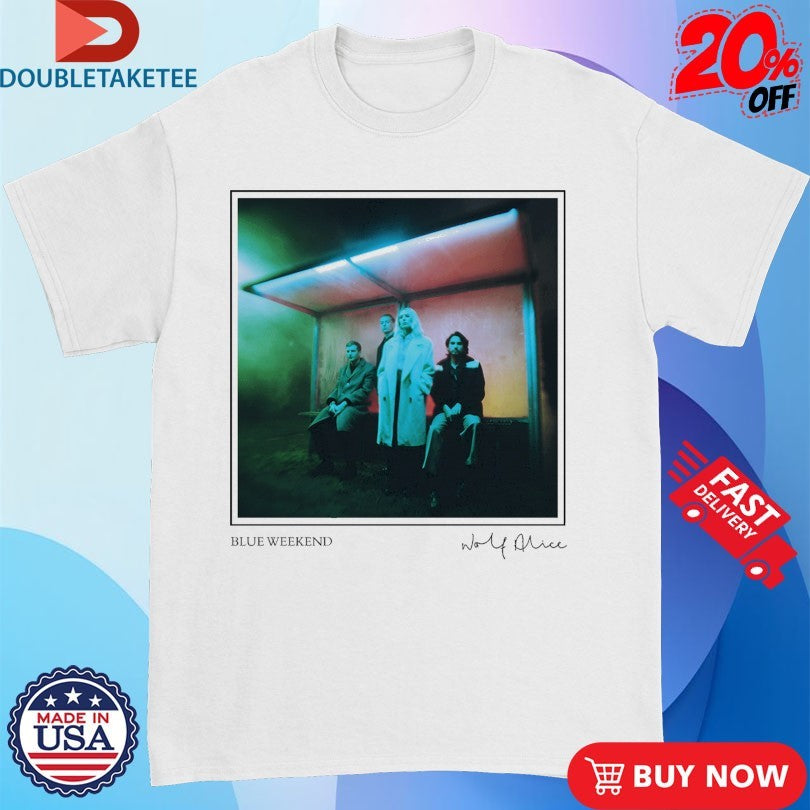 Official Wolf Alice Blue Weekend Album Shirts