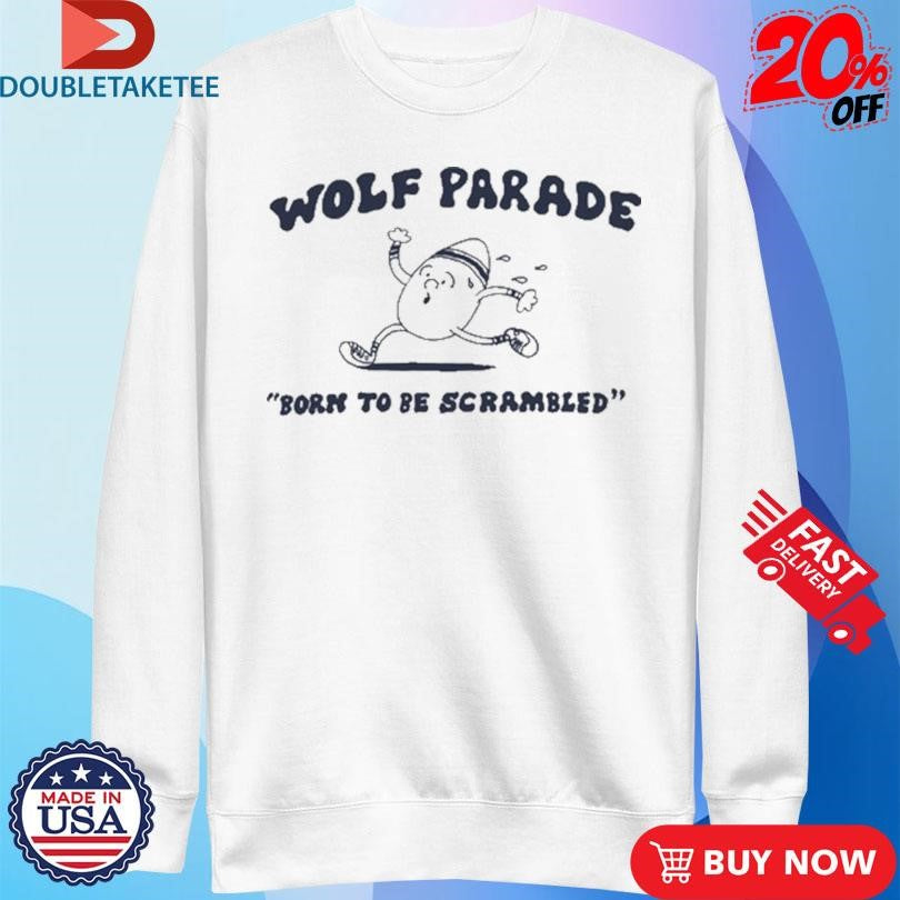Official Wolf Parade Born To Be Scrambled Tour Shirts