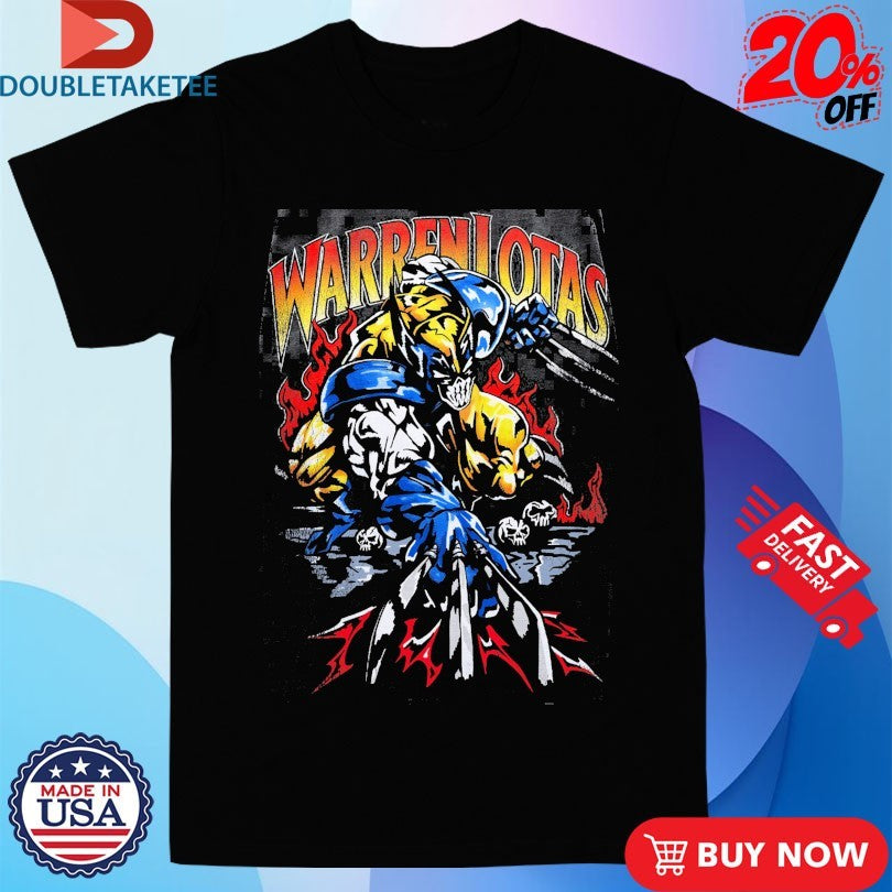 Official Wolverine Super Mutant Warren Lotas Shirts