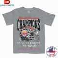 Official World Showcase Champions Drinking Around The World Globe Shirts