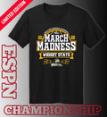 Official Wright State Raiders March Madness 2026 NCAA DI Men’s Basketball Tournament T-Shirt