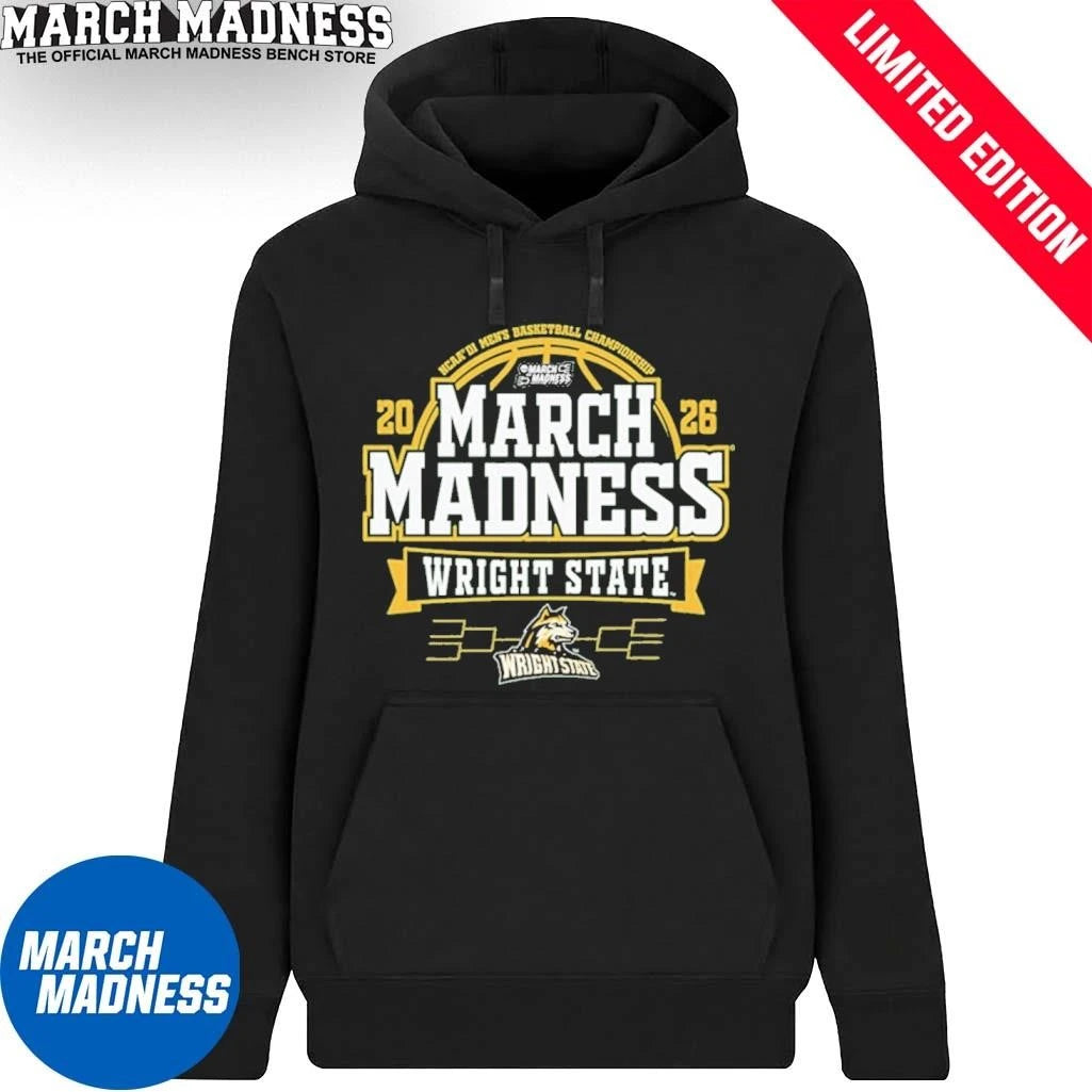 Official Wright State Raiders March Madness NCAA Men’s Basketball Shirt