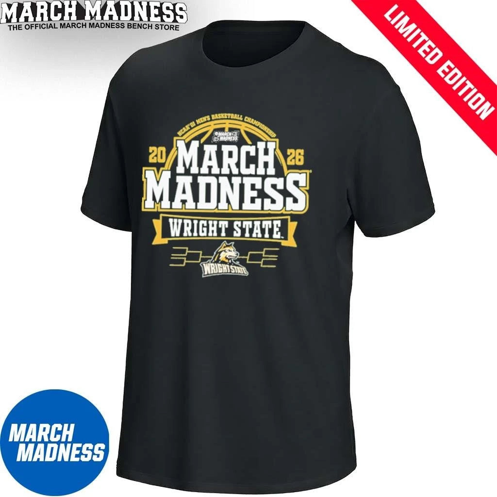 Official Wright State Raiders March Madness NCAA Men’s Basketball Shirt
