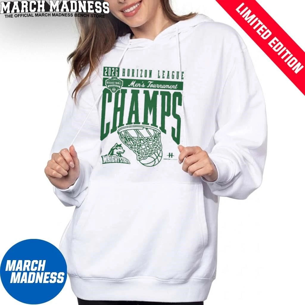 Official Wright State Raiders Men’s Basketball Horizon League Tournament Champions T-Shirt
