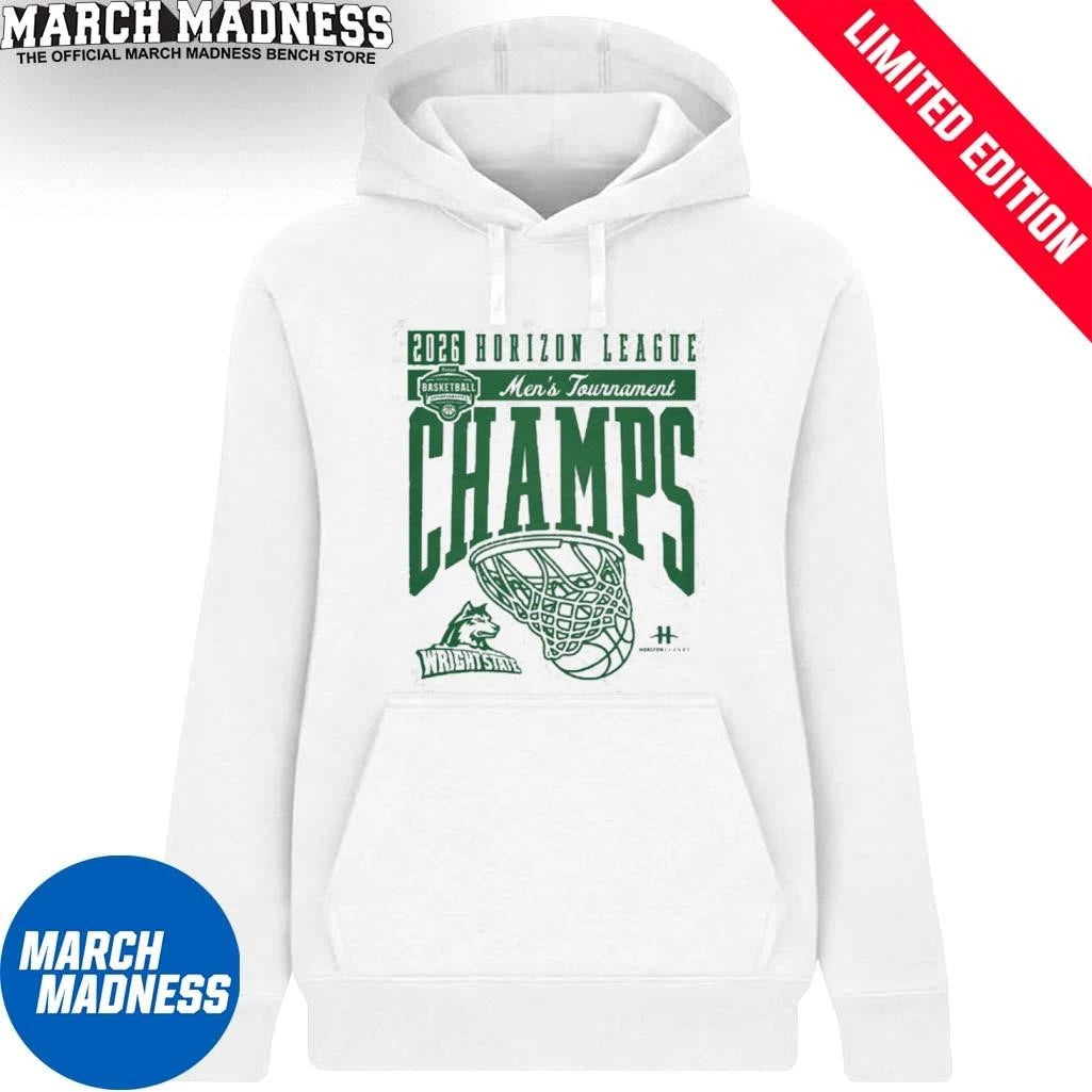 Official Wright State Raiders Men’s Basketball Horizon League Tournament Champions T-Shirt
