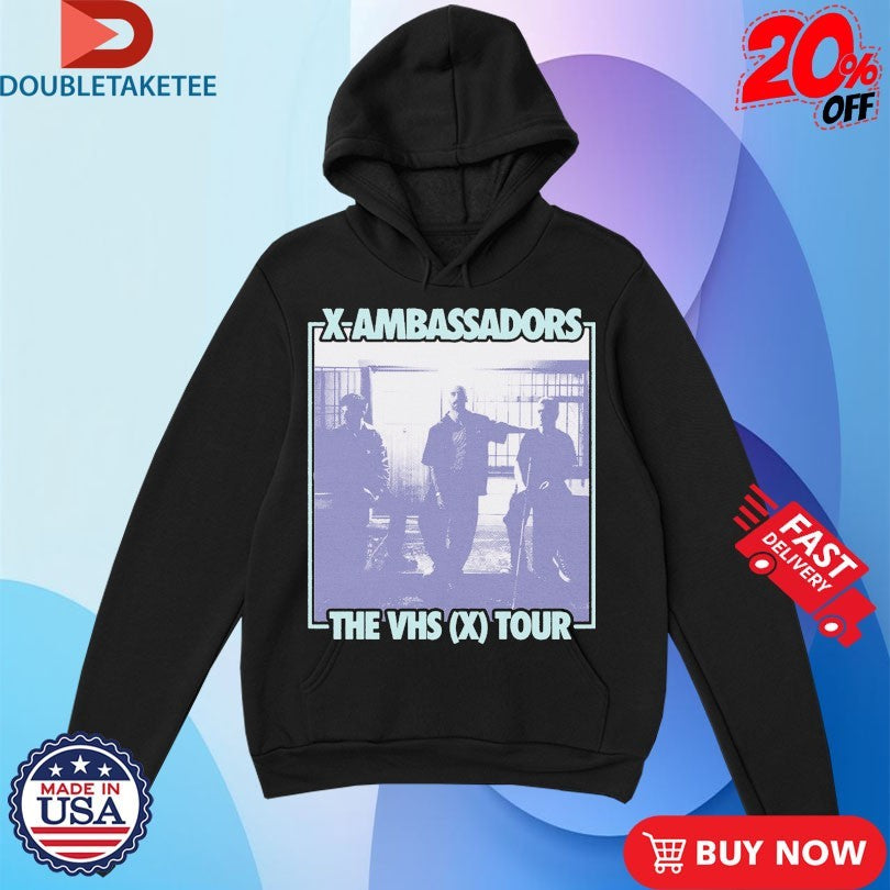 Official X Ambassadors The Vhs X Tour 2025 Photo Shirts