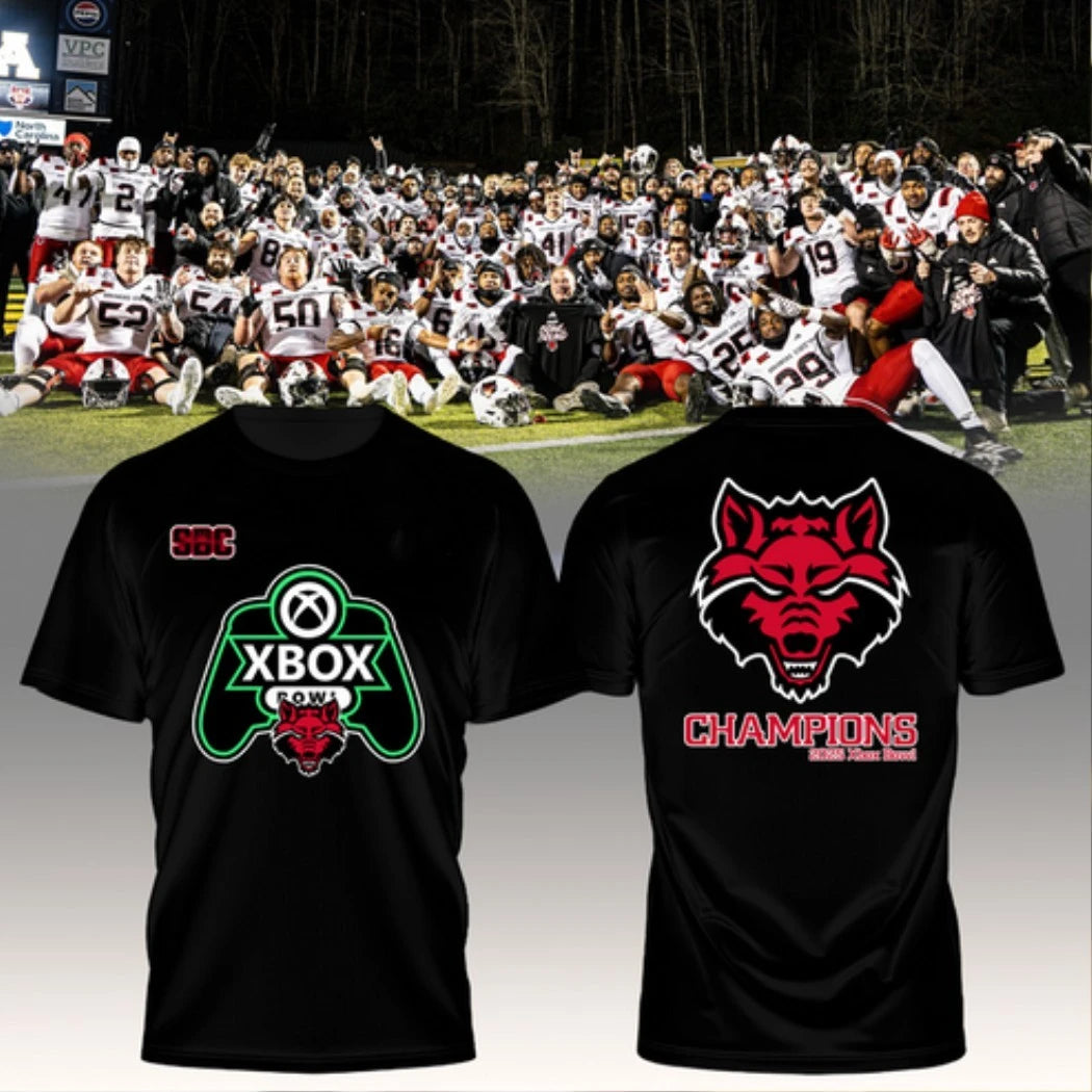 Official XBOX Champions Arkansas State Football T-Shirt