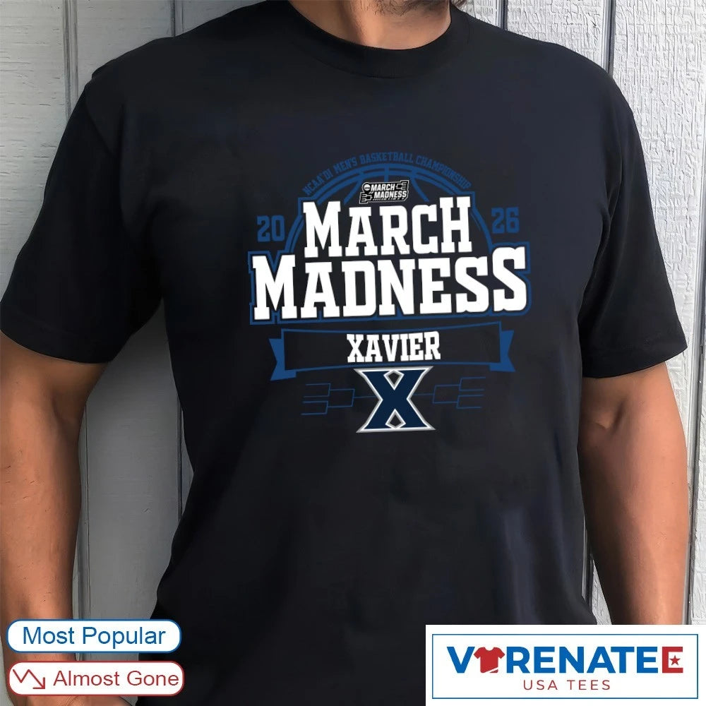 Official Xavier Musketeers 2026 NCAA DI Men’s Basketball Championship March Madness T-Shirt