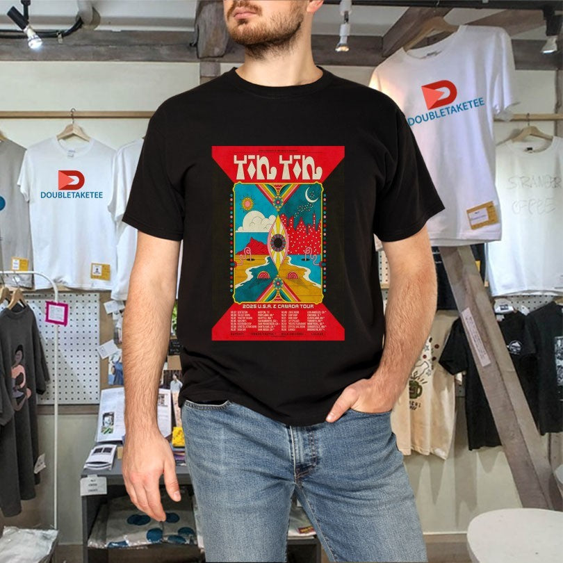 Official Yin Yin 2025 USA And Canada Tour Dates T-shirts