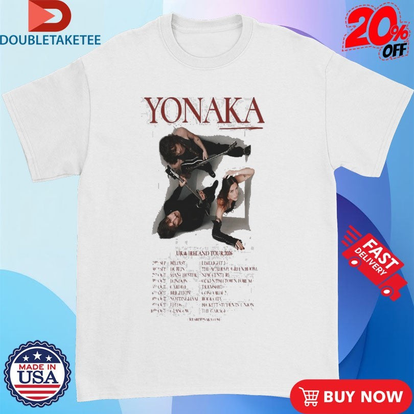 Official Yonaka Tour UK &amp; Ireland 2026 Shirts