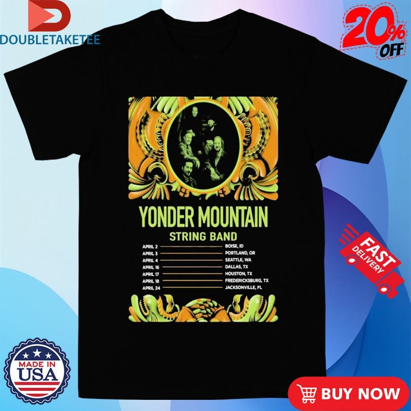 Official Yonder Mountain String Band Fall Tour 2026 Shirts