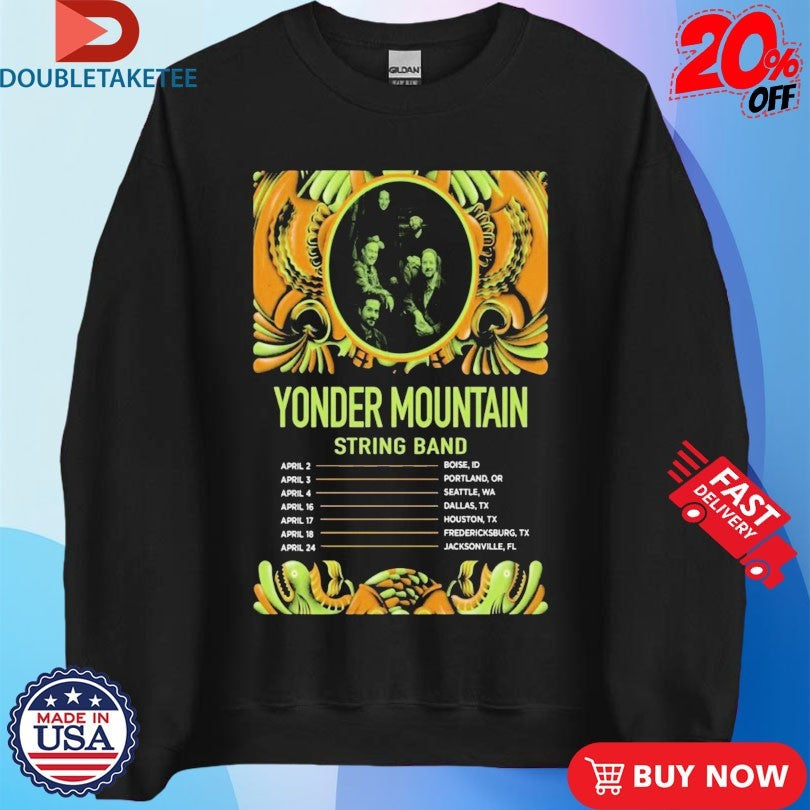 Official Yonder Mountain String Band Fall Tour 2026 Shirts