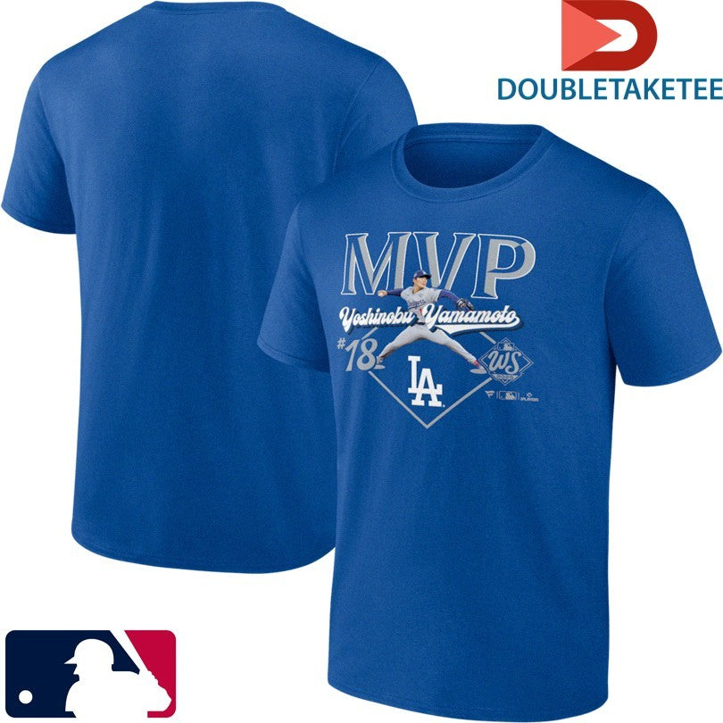 Official Yoshinobu Yamamoto #18 Los Angeles Dodgers 2025 World Series MVP Shirts