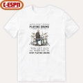 Official You Don’t Stop Playing Drums When You Get Old You Get Old When You Stop Playing Drums Shirt