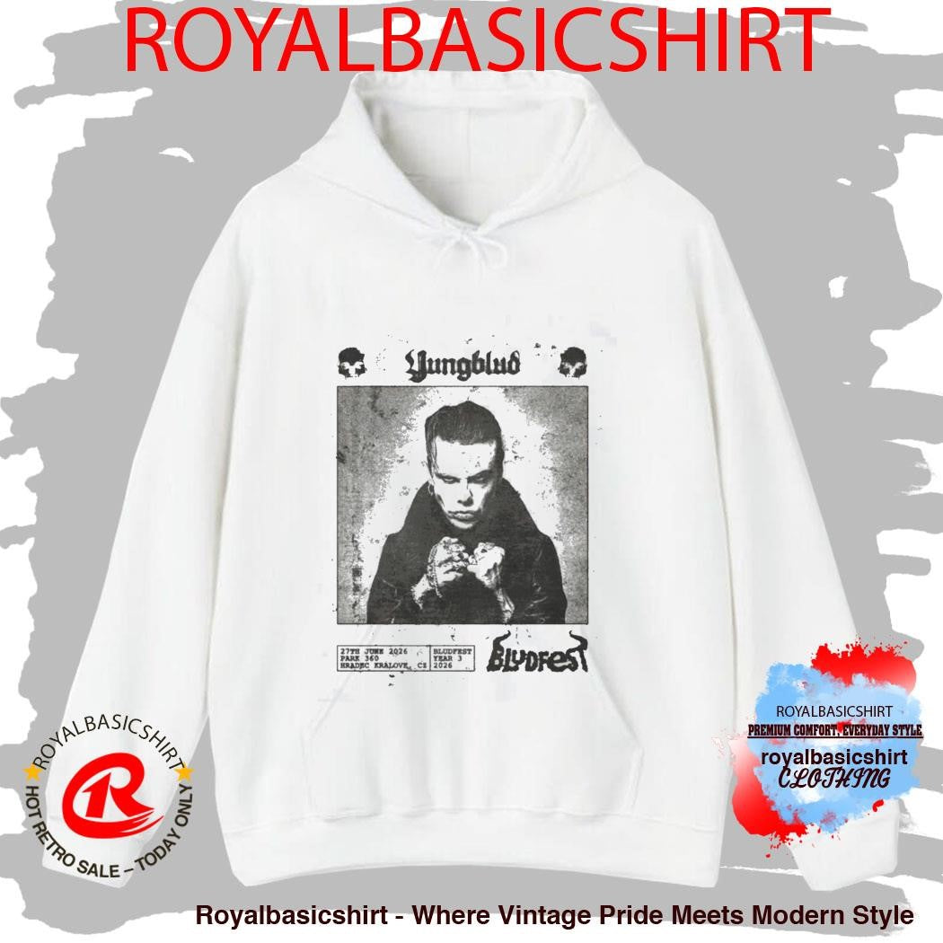Official Yungblud Bludfest 2026 Park 360 Hradec Kralove Czech On June 27th Shirt