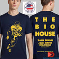 Official Zach Bryan x Michigan Wolverines Live From The Big House Ann Arbor Michigan On September 27 2025 Football Player Shirts