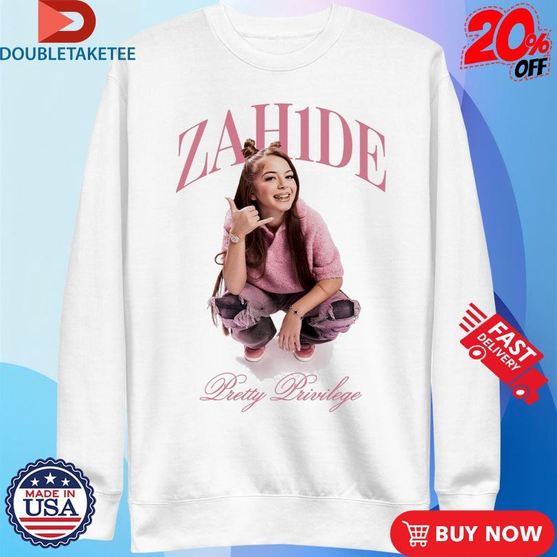 Official Zahide Pretty Privilege Call Me Pink Shirts