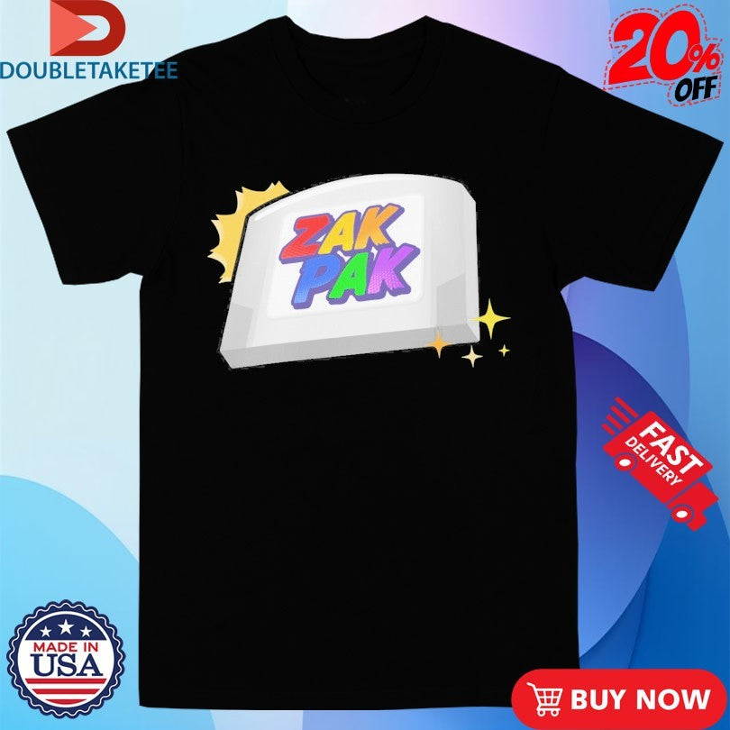 Official Zakpak Logo Shirts
