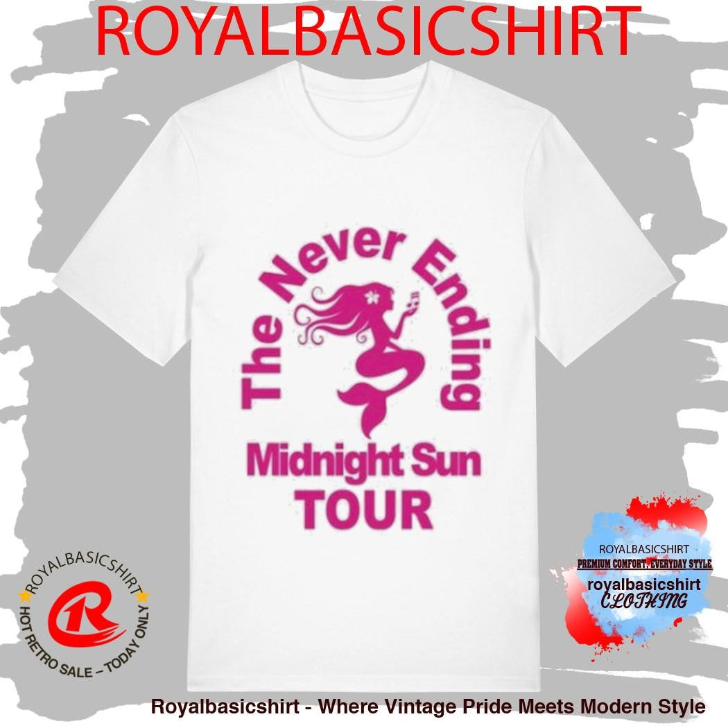 Official Zara Larsson Midnight Sun Never Ending Tour Shirt