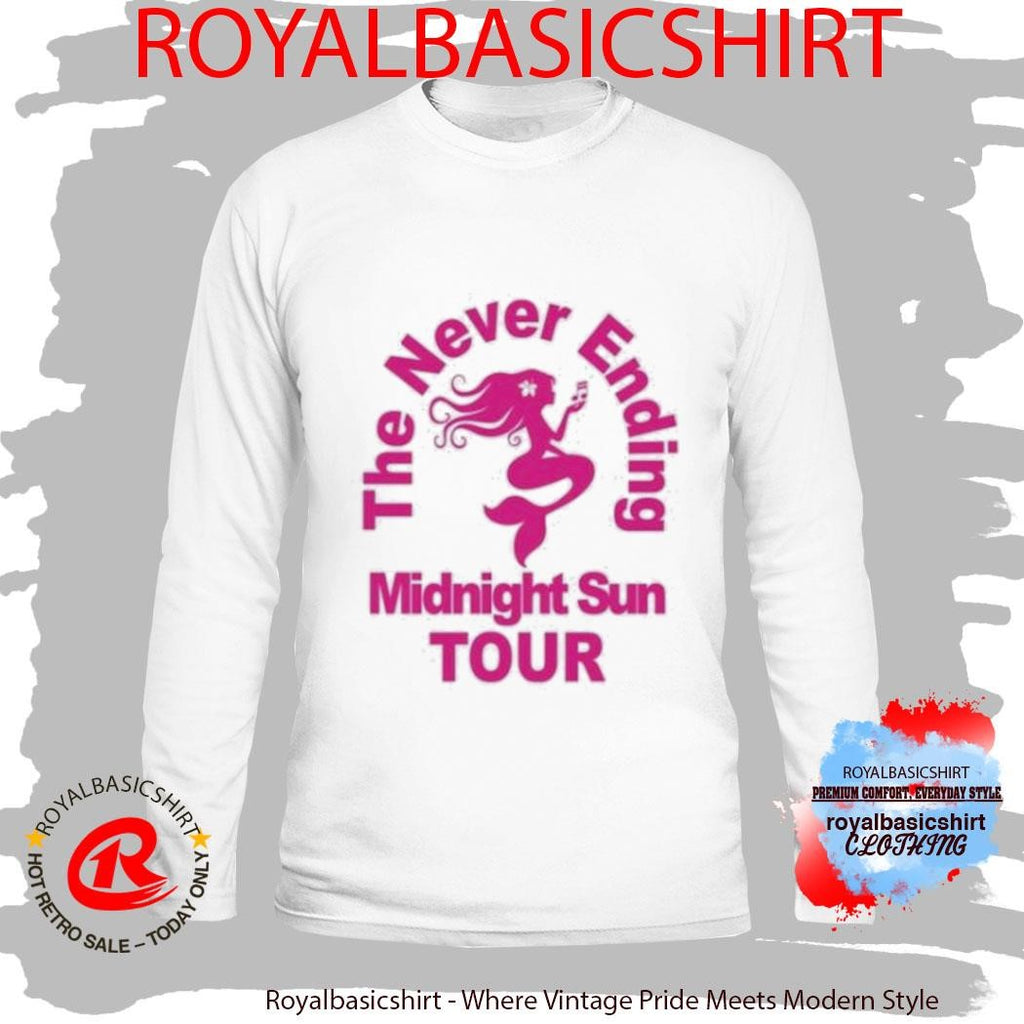 Official Zara Larsson Midnight Sun Never Ending Tour Shirt
