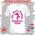 Official Zara Larsson Midnight Sun Never Ending Tour Shirt