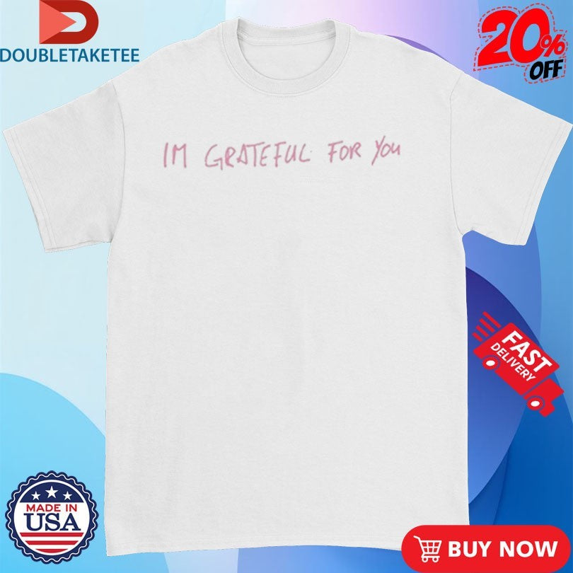 Official Zayn Im Grateful For You Shirts