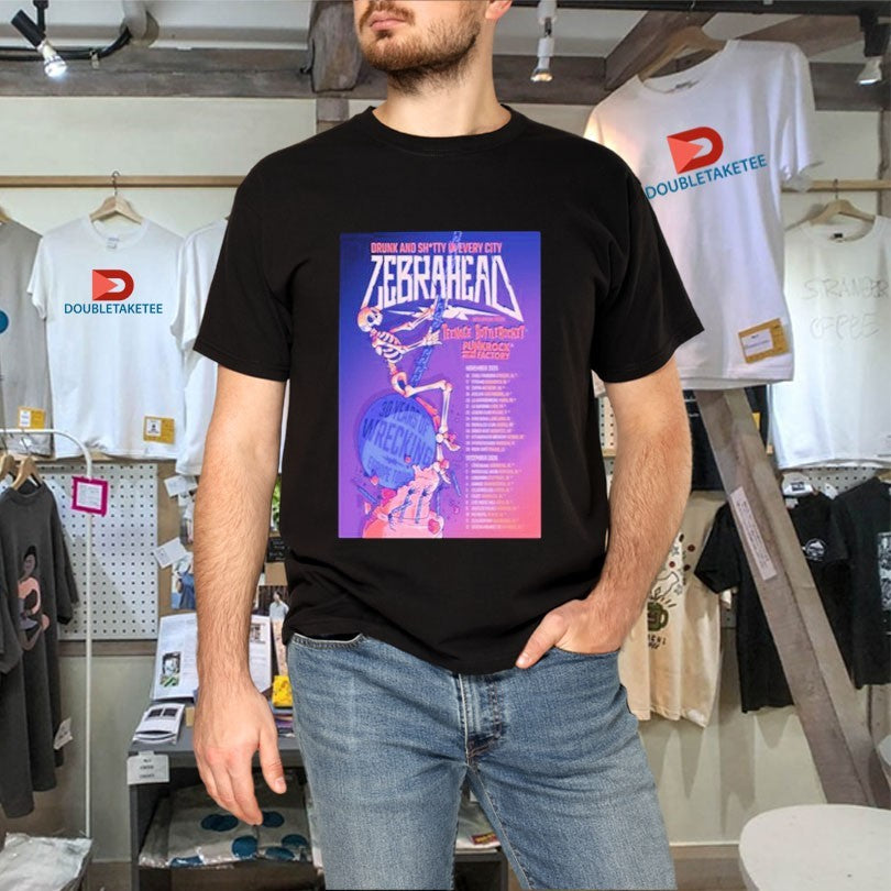 Official Zebrahead November &amp; December Tour 2026 Dates Shirts