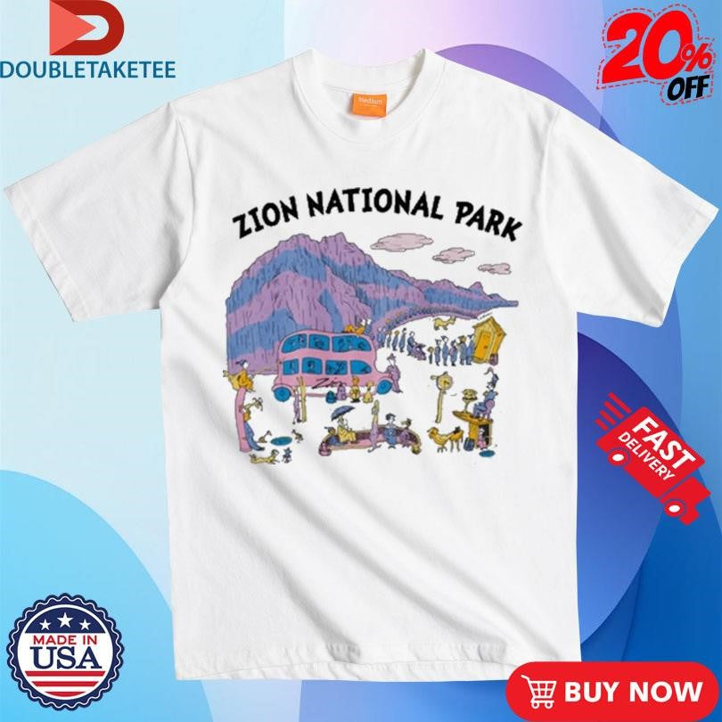 Official Zion National Park Parks Project T-shirts