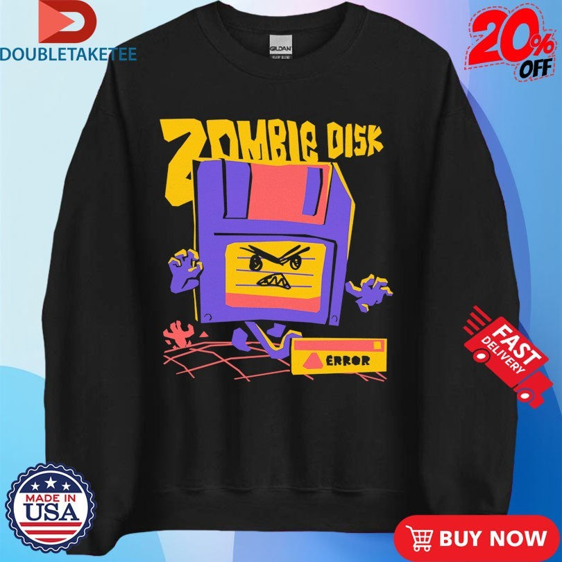 Official Zombie Disk Error Shirts