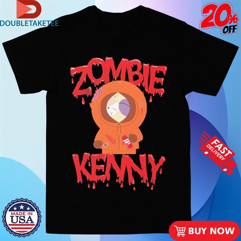 Official Zombie Kenny South Park Bloody Shirts