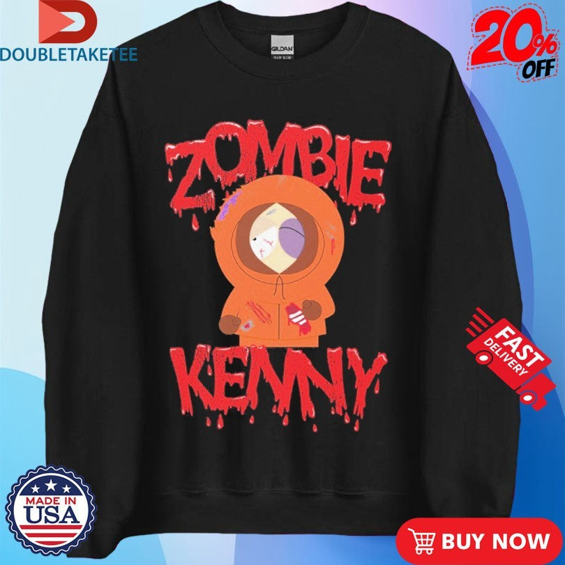 Official Zombie Kenny South Park Bloody Shirts