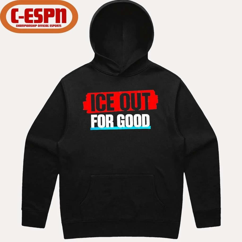 Official ice Out for Good Protest T-Shirt