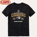 Official llinois State Redbirds 2025 FCS Football National Champions T-Shirt