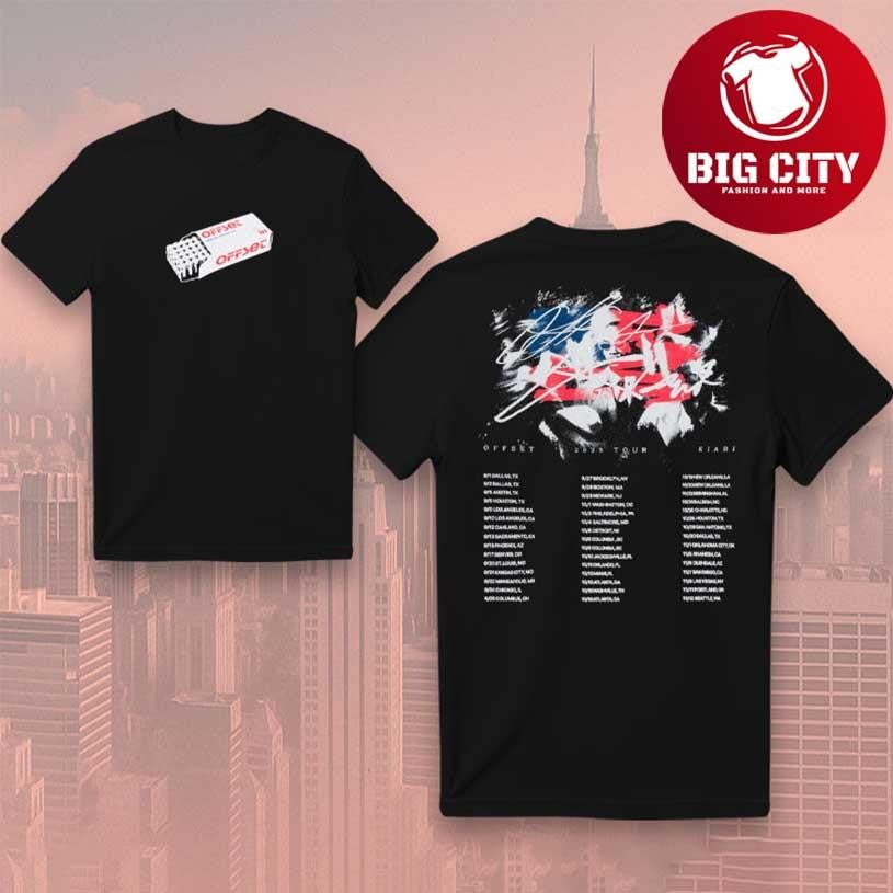 Offset 2025 Tour Kiari Two Sided Shirt