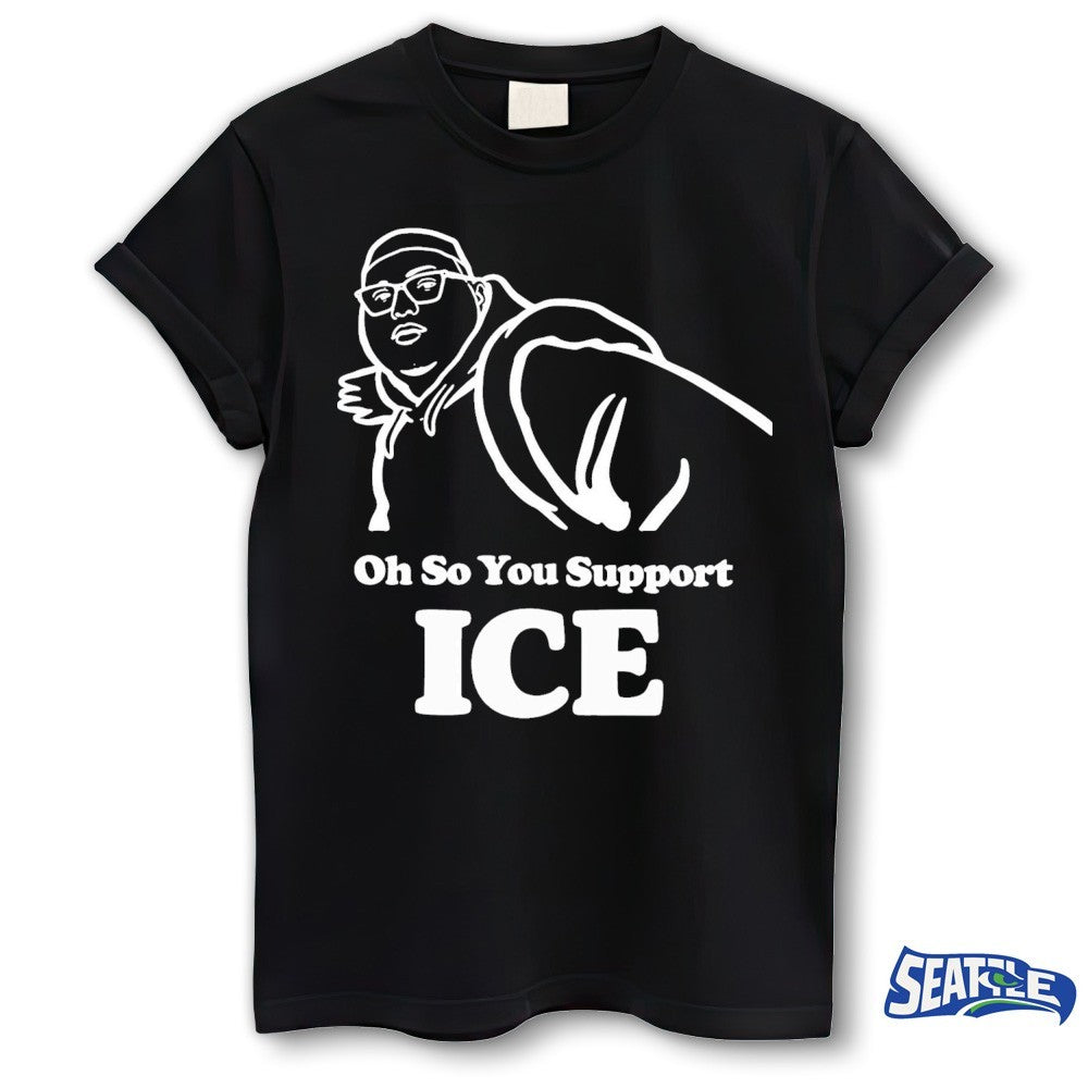 Oh So YOu Support ICE – Okay – Illinois Punching Nazis Kid – Best Funny 2026 shirt
