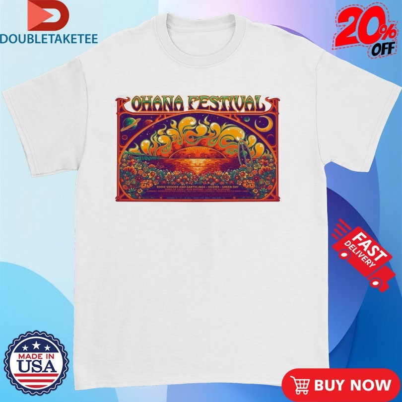 Ohana Festival 2025 Doheny State Beach Event T-shirts