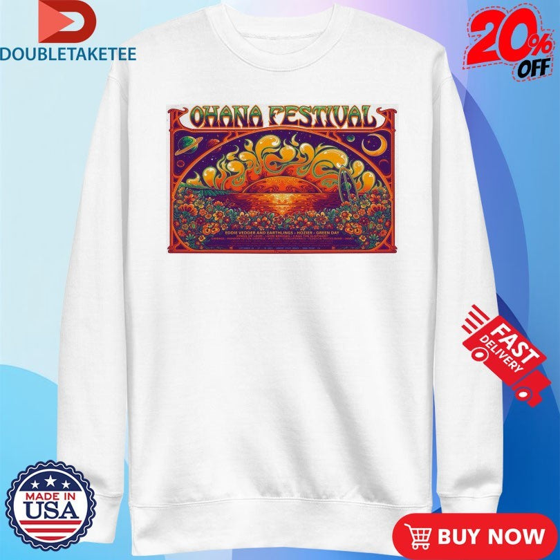 Ohana Festival 2025 Doheny State Beach Event T-shirts