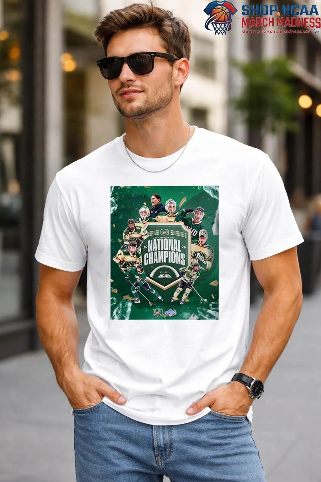 Ohio Bobcat Hockey ACHA Men’s Division 1 National Champions 2026 T Shirt