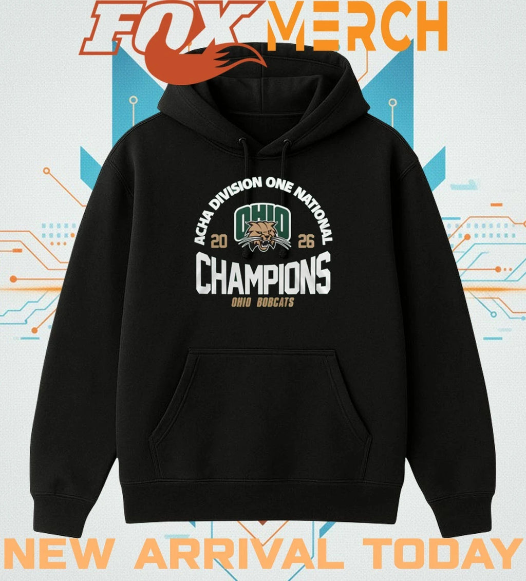 Ohio Bobcats 2026 ACHA Division One National Champions shirt