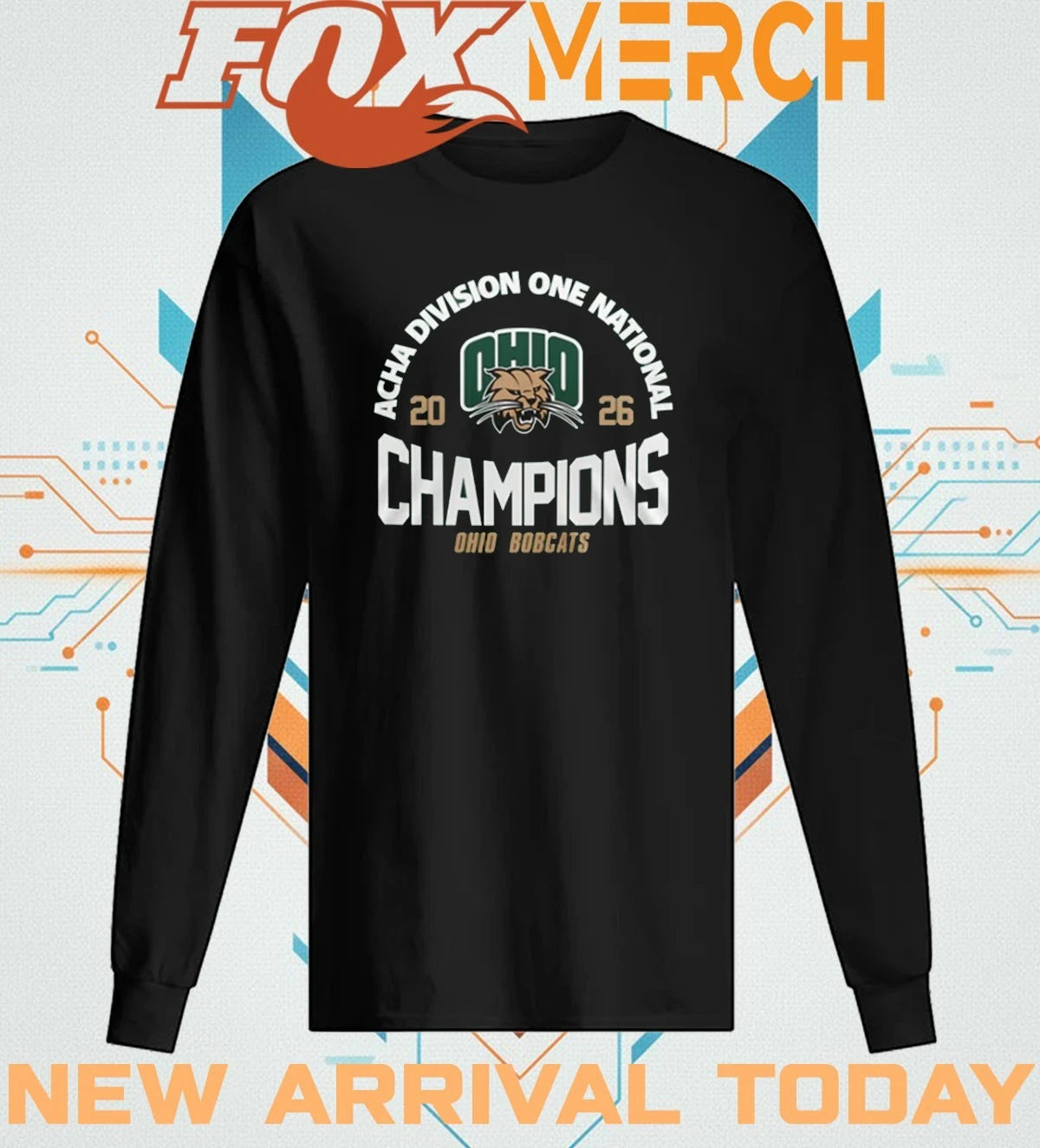 Ohio Bobcats 2026 ACHA Division One National Champions shirt