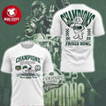 Ohio Bobcats Frisco Bowl Champions Special Two Sided Shirt