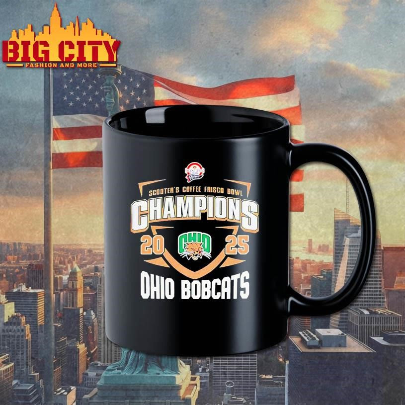 Ohio Bobcats Scooter’s Coffee Frisco Bowl Champion 2025 classic Shirt