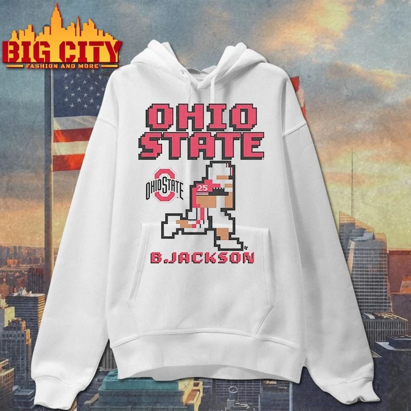 Ohio State Football Bo Jackson Retro Baller shirt