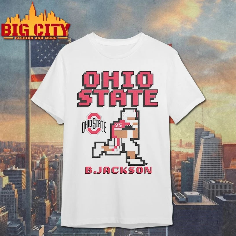 Ohio State Football Bo Jackson Retro Baller shirt