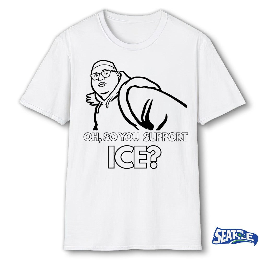 Okay Oh So YOu Support ICE – Illinois Punching Nazis Kid – Best Funny 2026 shirt