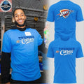 Oklahoma City Thunder 2026 Thunder Cares Hoodie T-Shirt