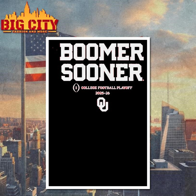Oklahoma Football Boomer Sooner 2025 CFP Shirt